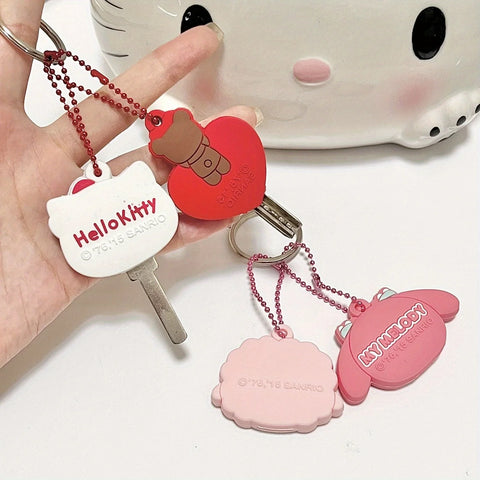 Kawaii Sanrio Hello Kitty Silicone Key Dustproof
