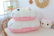 Big Size Sanrio Hello Kitty Back Cushion Melody Hello Kitty Pillow Sofa Bed Bay Window Home Decor Pillow Hug Plushies Xmas Gift
