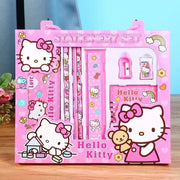 Sanrio Hello Kitty 14PCS Stationery Gift Set – Cute Cartoon School Supplies for Kids
