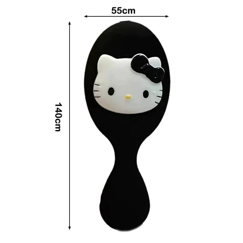 Kawaii Hello Kitty Air Cushion Comb Anime Sanrio Cartoon Kitty Cat Doll Girl Heart Cute Portable Comb Gift For Girl Styling Tool