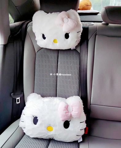 Big Size Sanrio Hello Kitty Back Cushion Melody Hello Kitty Pillow Sofa Bed Bay Window Home Decor Pillow Hug Plushies Xmas Gift