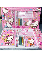 Sanrio Hello Kitty 14PCS Stationery Gift Set – Cute Cartoon School Supplies for Kids