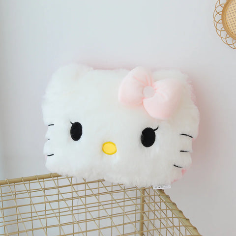 Big Size Sanrio Hello Kitty Back Cushion Melody Hello Kitty Pillow Sofa Bed Bay Window Home Decor Pillow Hug Plushies Xmas Gift